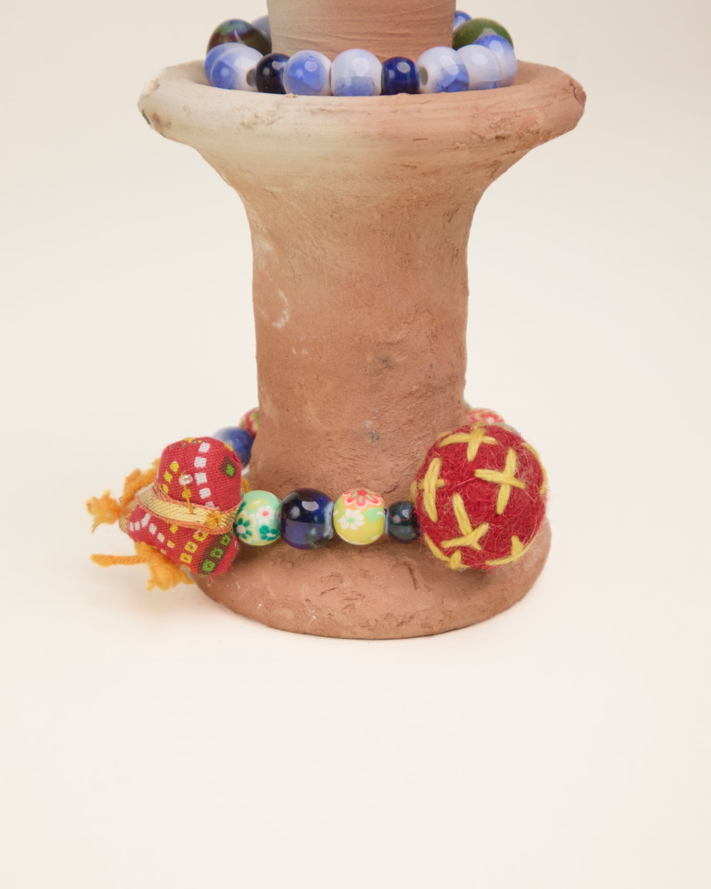THE BLUE ISLAND - Terracotta Candlestick S