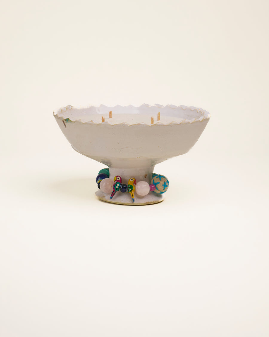 L'ÎLE BLEUE - Bougie Céramique Sur Pied