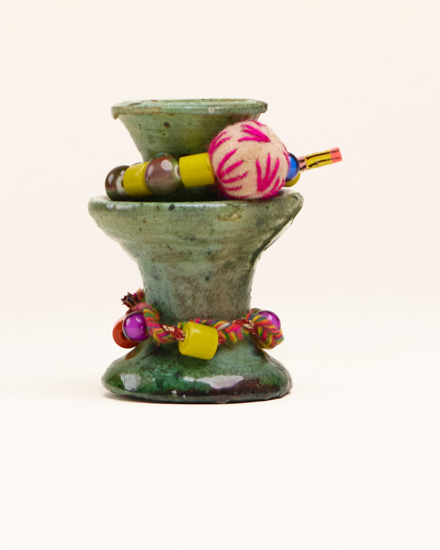 THE BLUE ISLAND - Tamgroute XS Candlestick