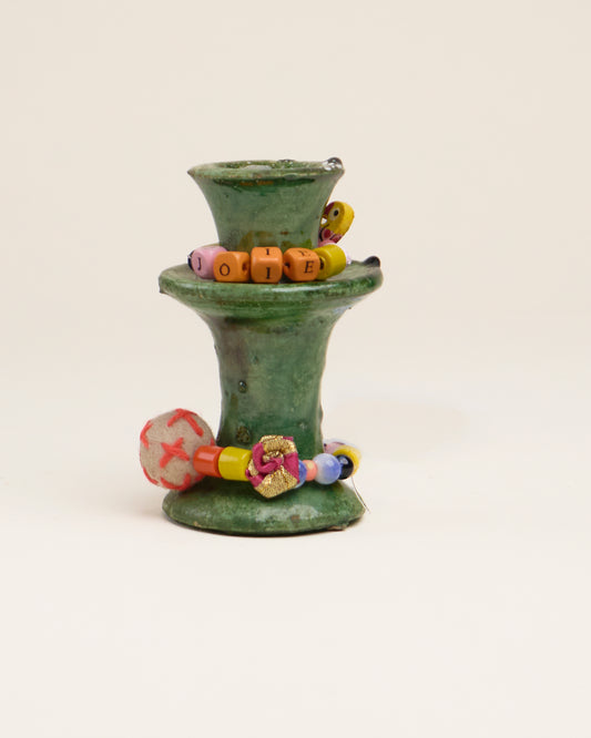 L'ÎLE BLEUE - Bougeoir Tamgroute S