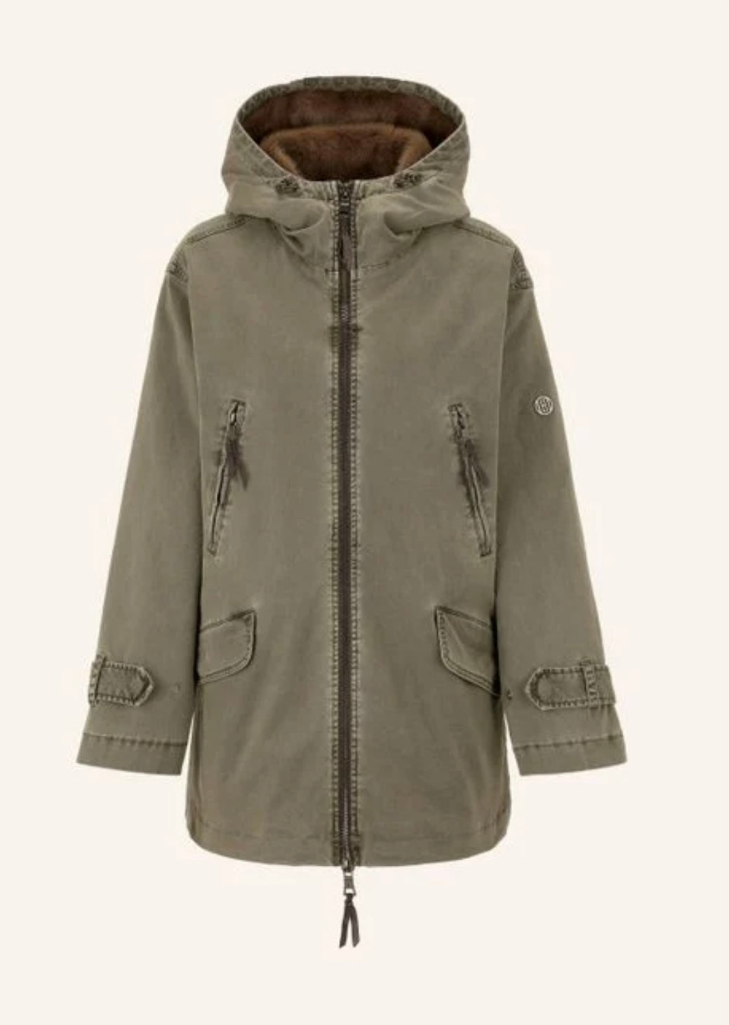 BLONDE N°8 - PARKA KAKI CAROL