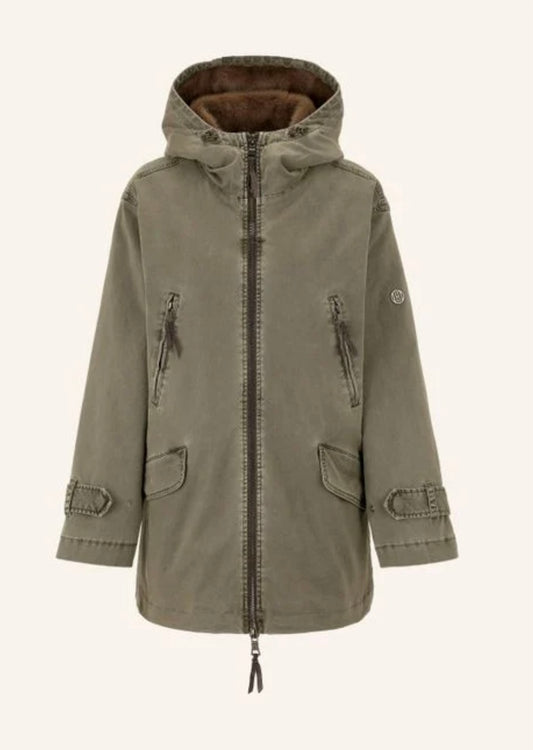 BLONDE N°8 - PARKA KAKI CAROL