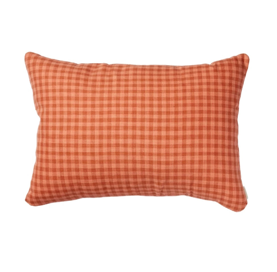 BAZAR BIZAR LIVING - HOUSSE DE COUSSIN VICHY ROSE