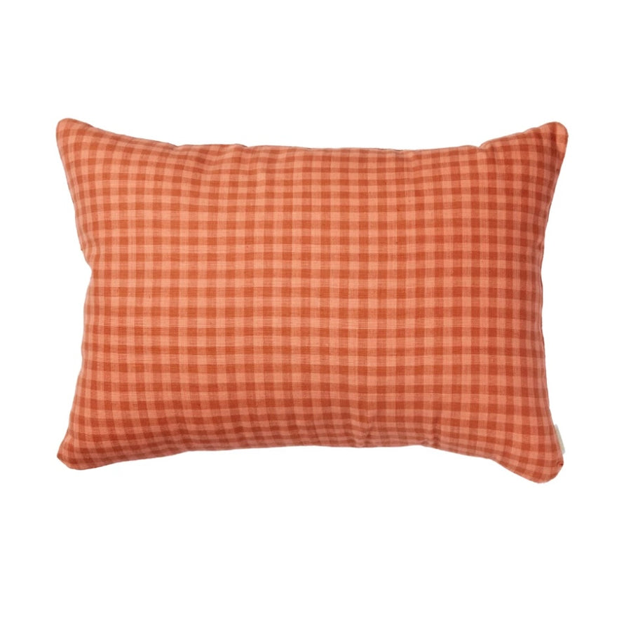 BAZAR BIZAR LIVING - HOUSSE DE COUSSIN VICHY ROSE
