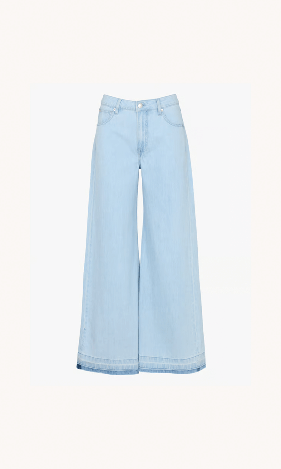 ACQUAVERDE - PANTALON SOUL DENIM BLUE BLEACH