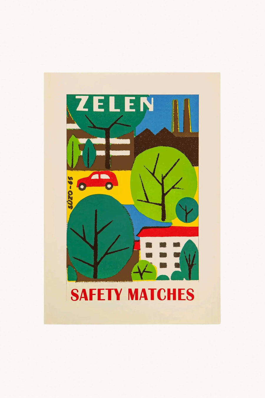 ARCHIVIST GALLERY - URBAN LANDSCAPE POSTER