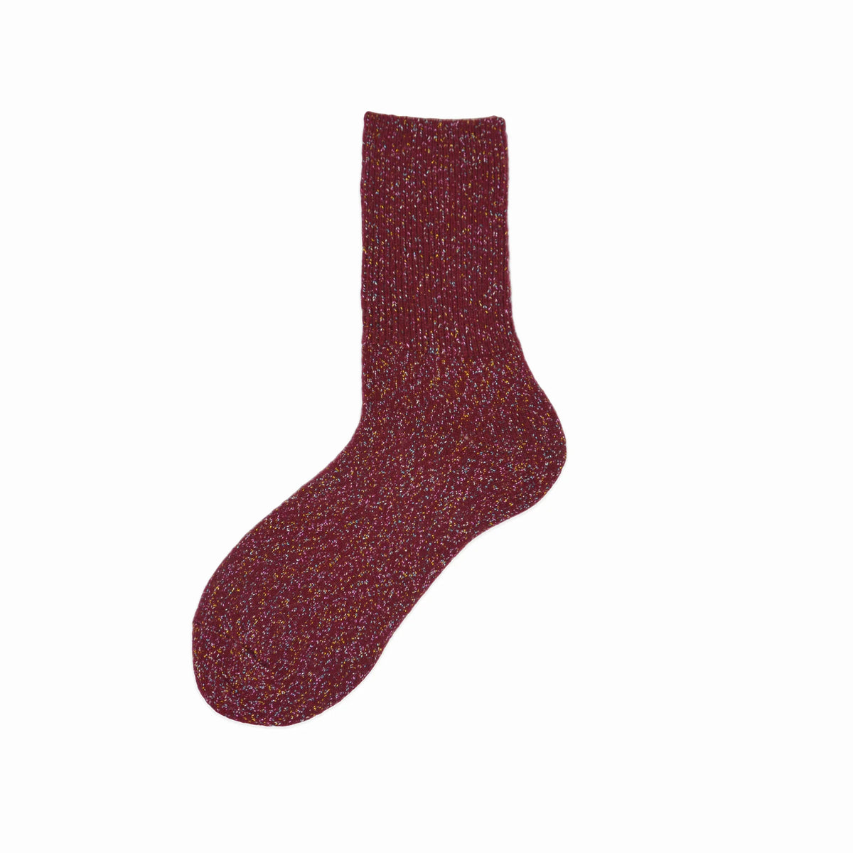 Chaussettes femme Alto Milano Kaylie coloris bordeaux, vue principale