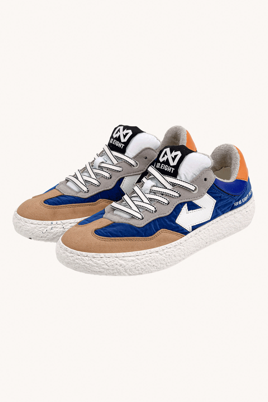 ID.EIGHT - BASKETS HOMME "URIDURI RAW INDIGO"