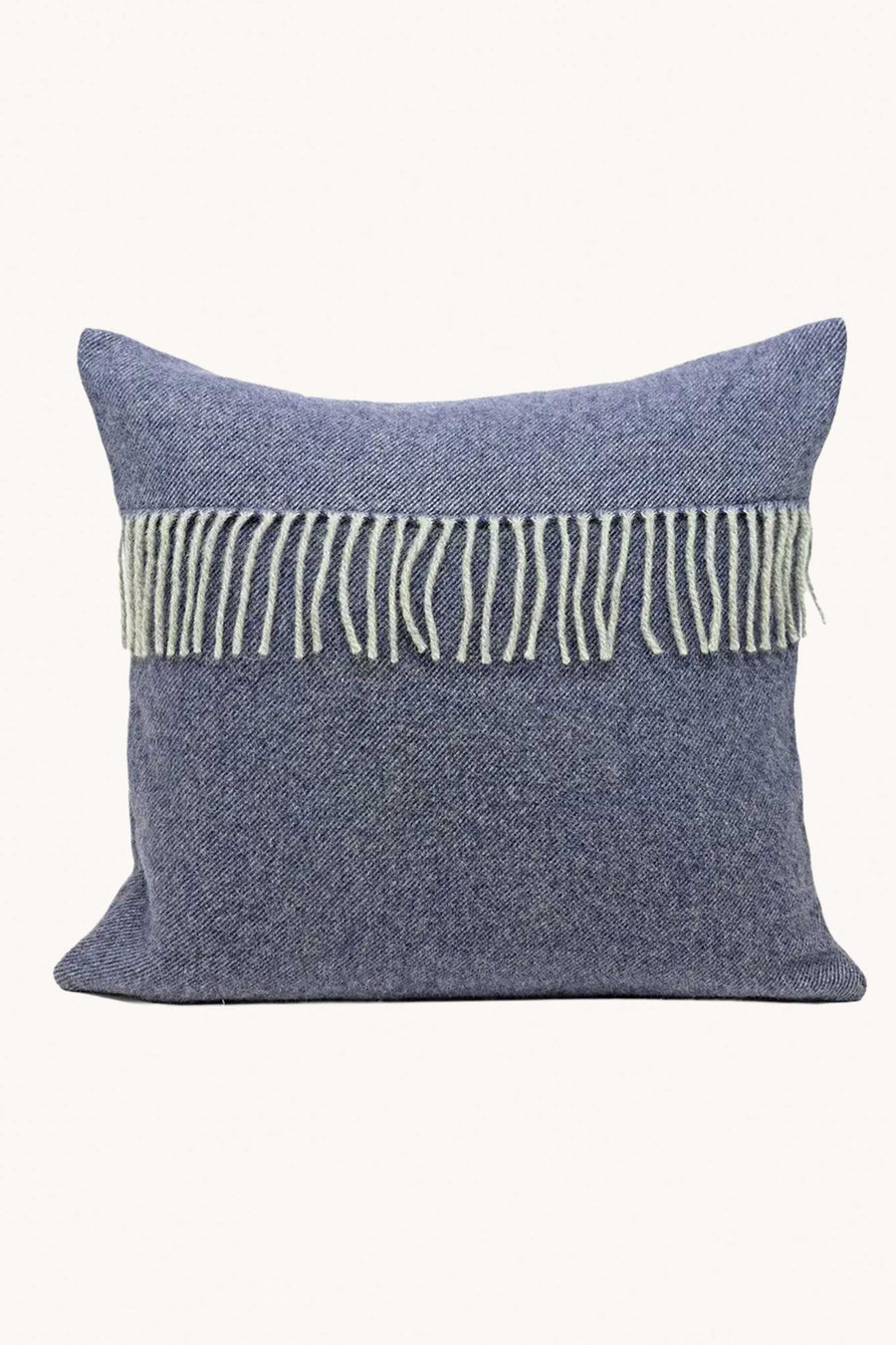 GIARDINO SEGRETO - MIDNIGHT BLUE WOOL CUSHION COVER