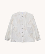 L'ÎLE BLEUE - KAMINI WOMEN'S BLOUSE WITH DETAILS