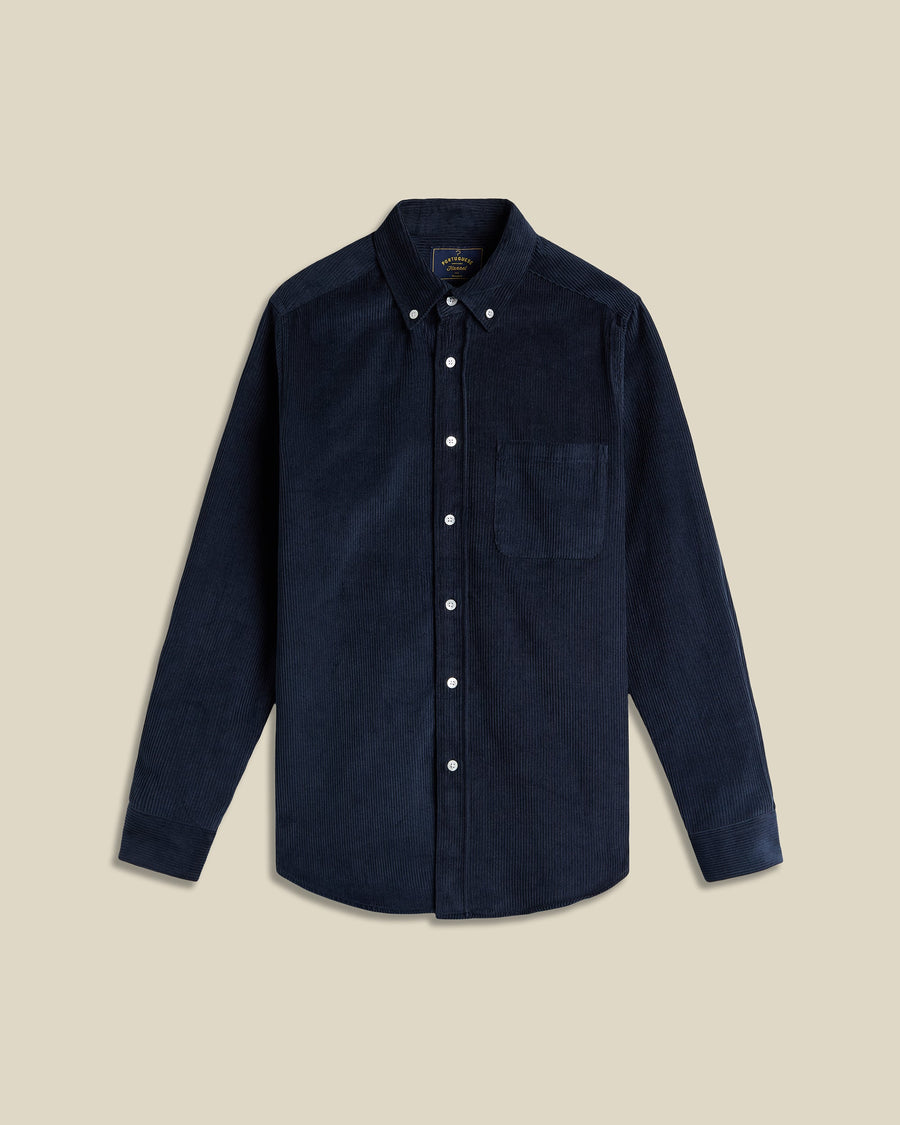 PORTUGUESE FLANNEL - Lobo 2.0 Shirt Navy