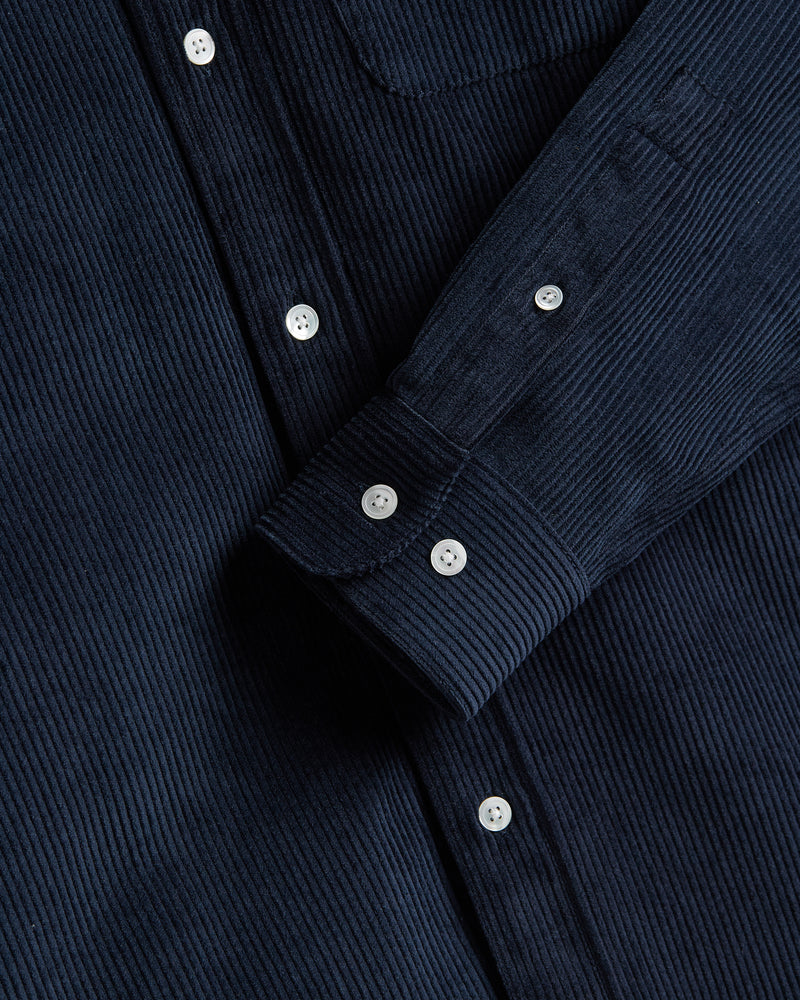PORTUGUESE FLANNEL - Lobo 2.0 Shirt Navy