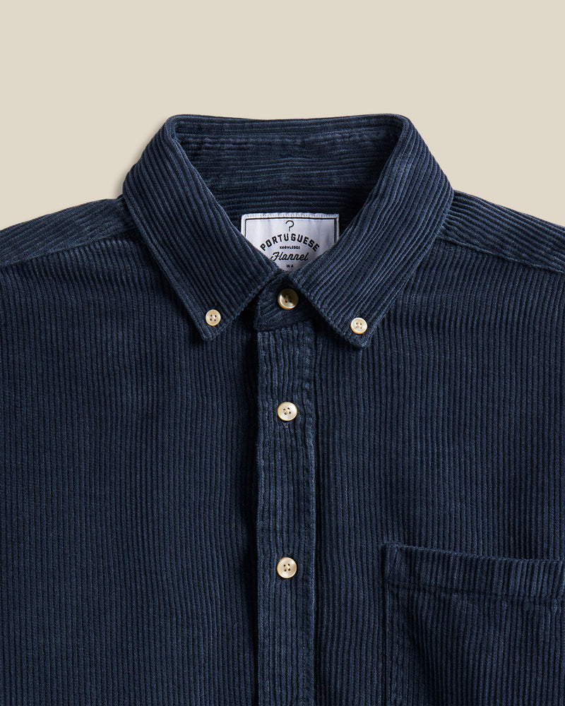 PORTUGUESE FLANNEL - Lobo Shirt Navy