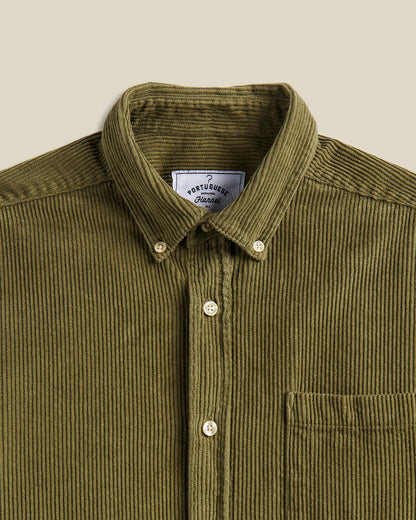 PORTUGUESE FLANNEL - Lobo Shirt Olive