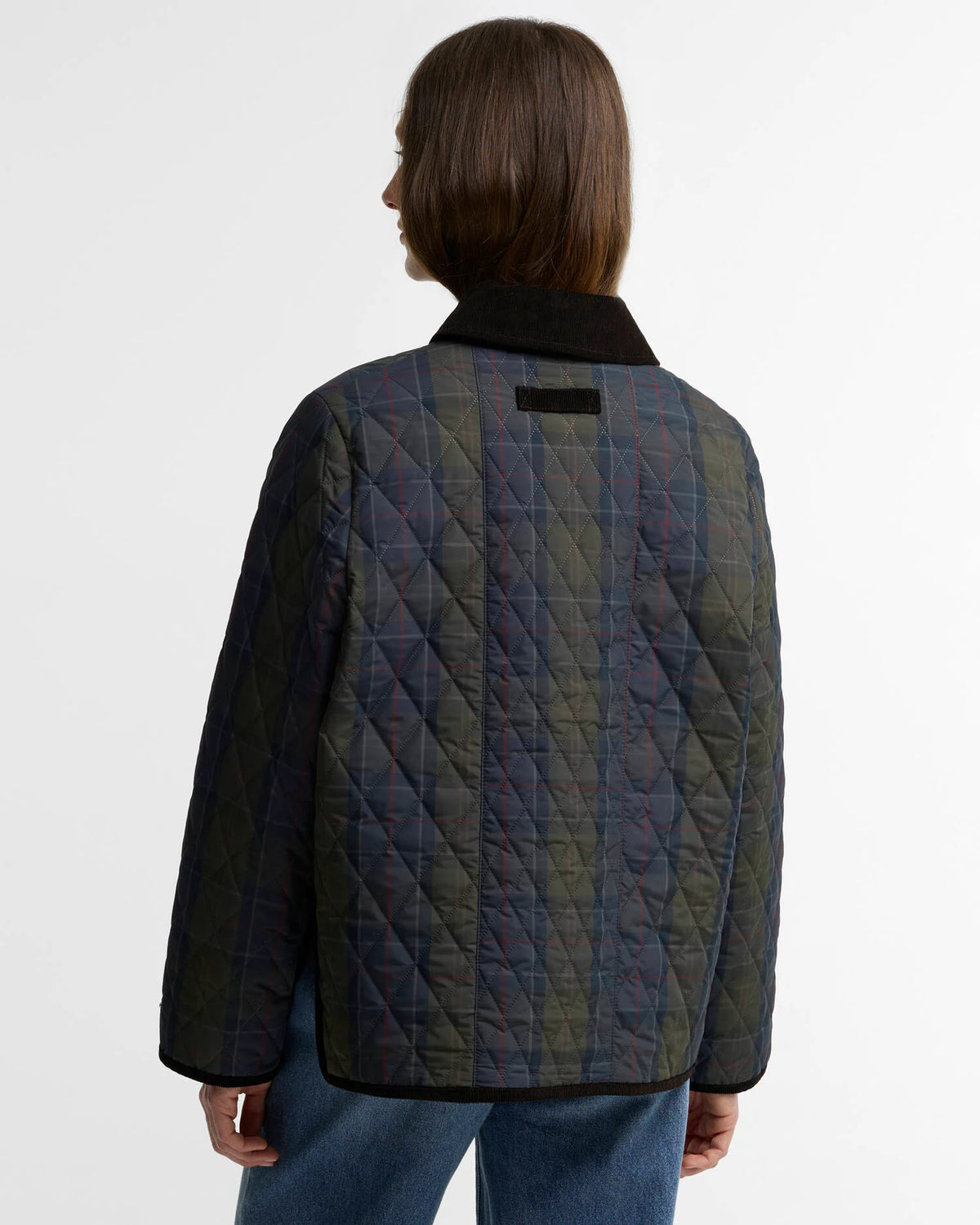 Veste matelassée Barbour Ainsdale Shadow femme vue de dos