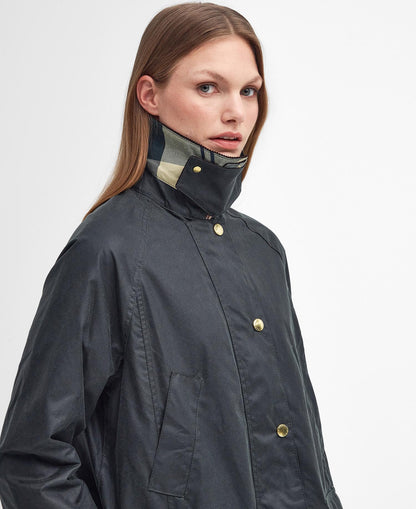 BARBOUR - Long Beadnell Wax Jacket