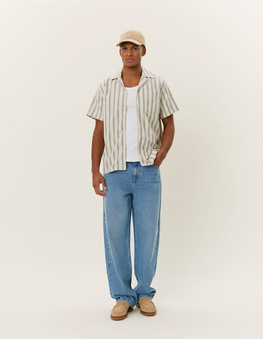 LES DEUX - Lawson Stripe SS Shirt