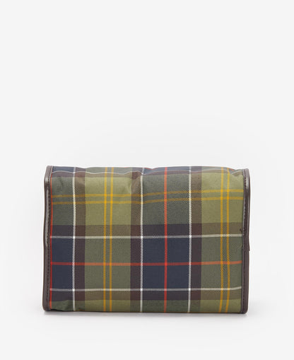 BARBOUR - Trousse de Toilette Tartan à susprendre