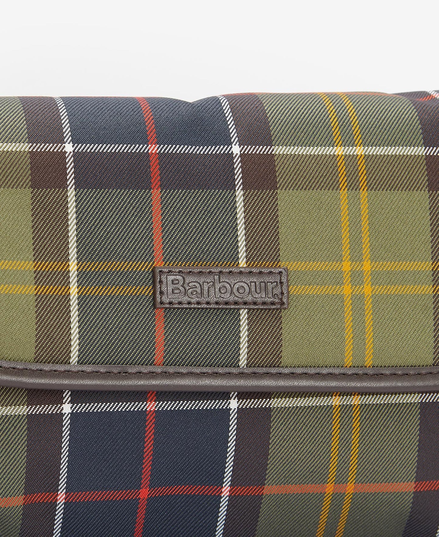 BARBOUR - Trousse de Toilette Tartan à susprendre