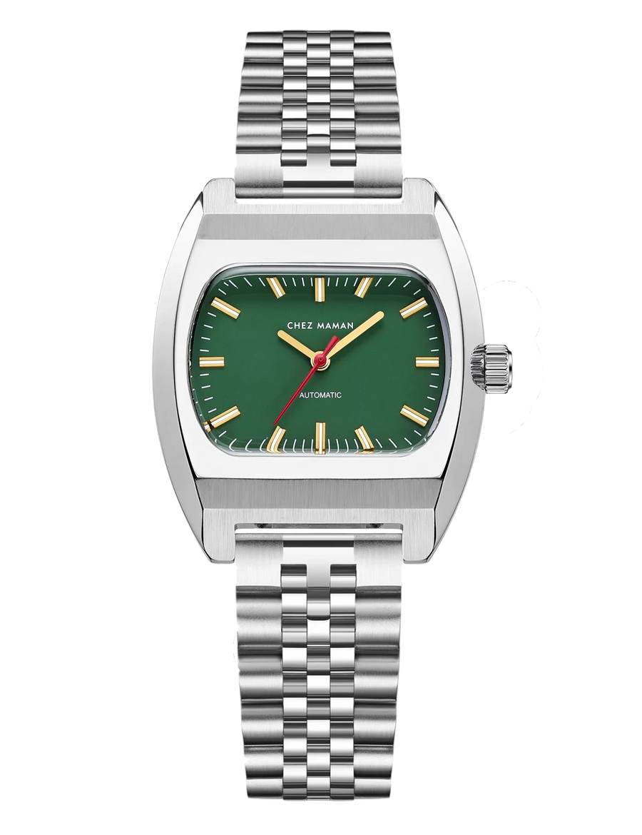 AT MOM'S - MAGNUM JUBILEE AUTOMATIC WATCH BASIL GREEN