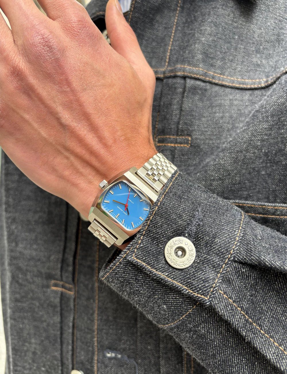 CHEZ MAMAN - MONTRE MAGNUM JUBILEE AUTOMATIQUE PACIFIC BLUE