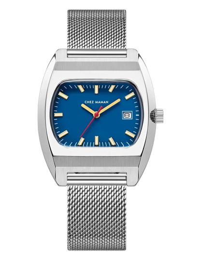 CHEZ MAMAN - LA MAGNUM MILANAISE DENIM BLUE