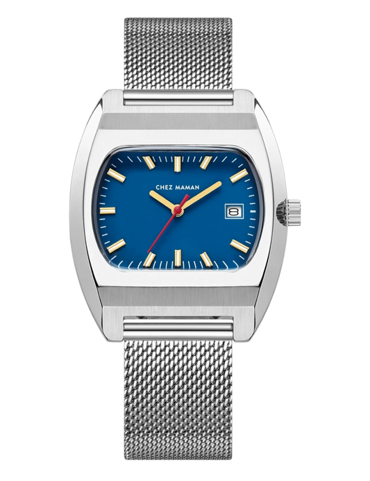 CHEZ MAMAN - LA MAGNUM MILANAISE DENIM BLUE