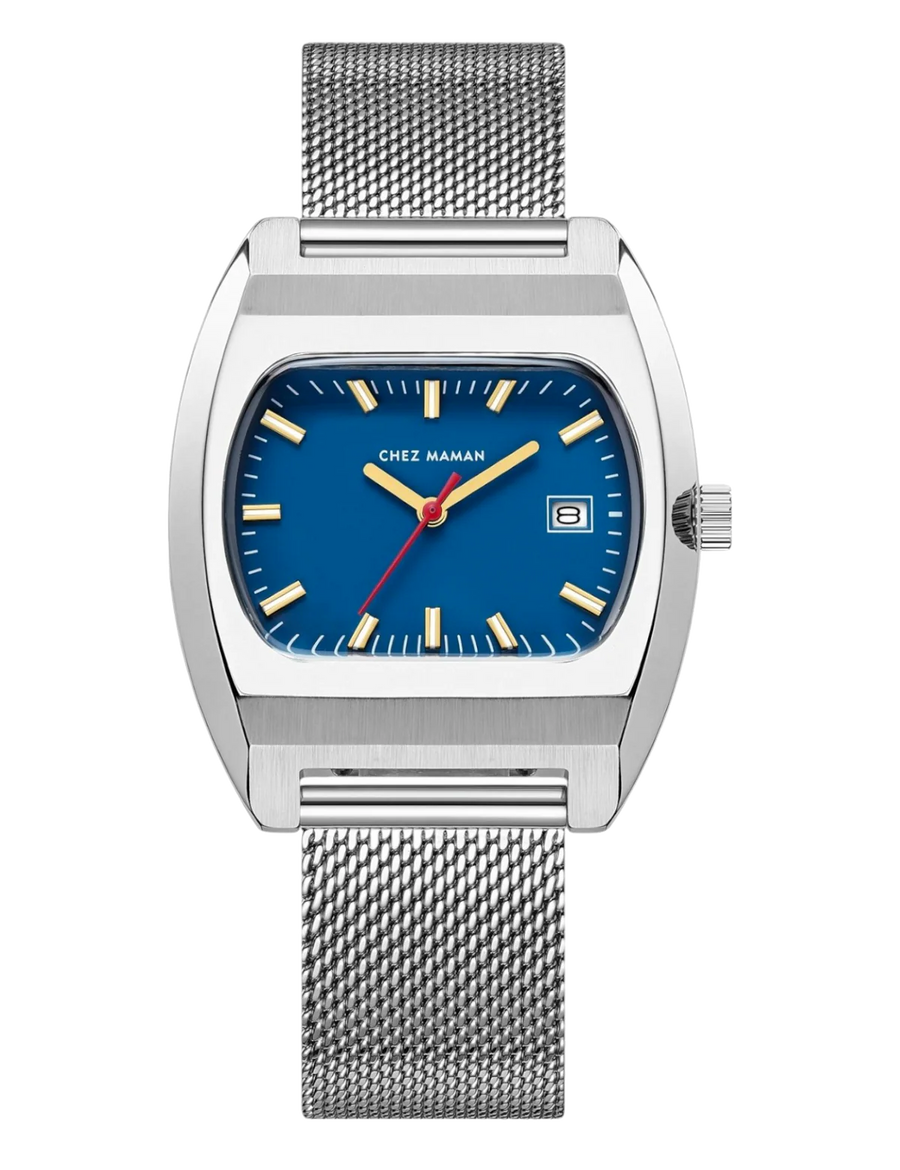 CHEZ MAMAN - LA MAGNUM MILANAISE DENIM BLUE