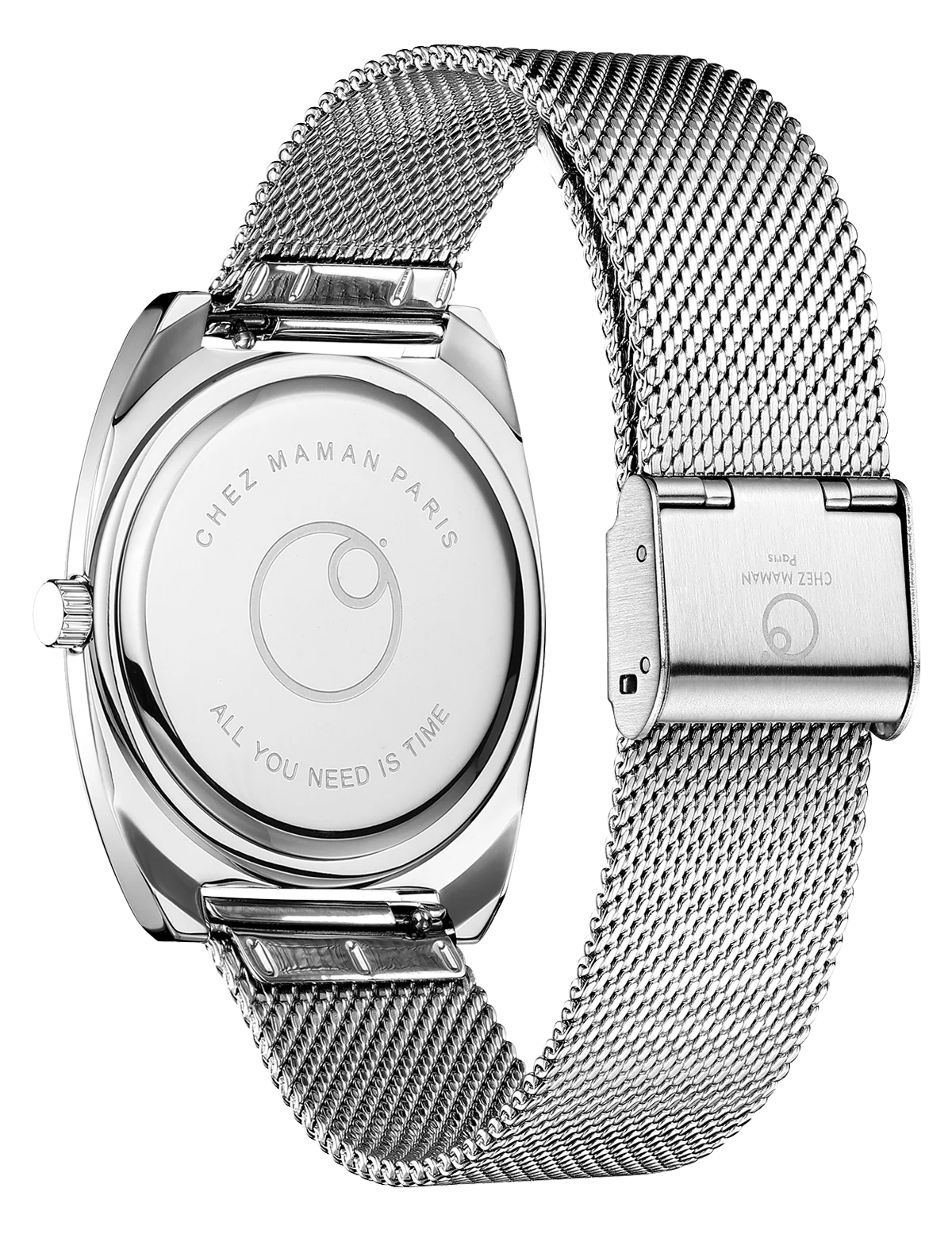 Montre Chez Maman Magnum Copper Sunrise bracelet milanais, deuxième vue