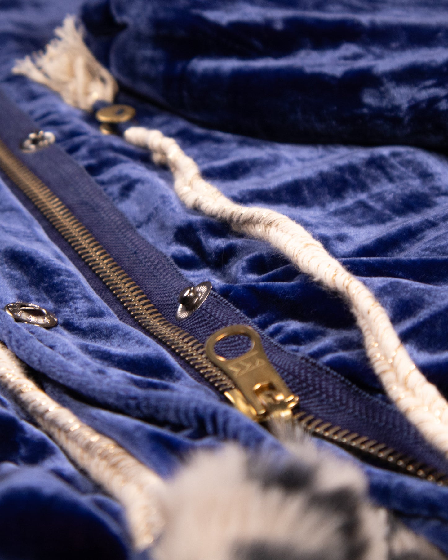 L'ÎLE BLEUE - MANTEAU MEENU FOURRÉ LEOPARD EN VELOURS 11