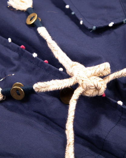 L'ÎLE BLEUE - VESTE MEENU WATERPROOF FOURRÉ BLEU