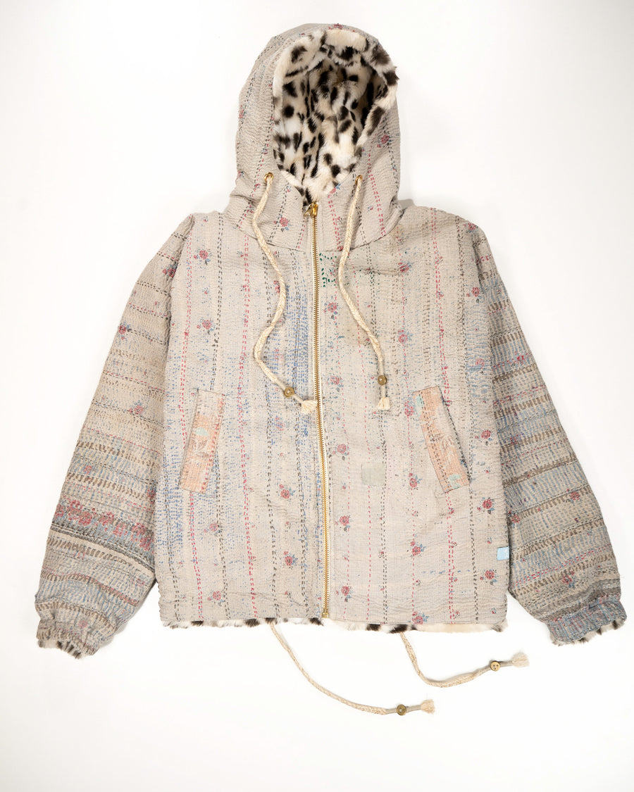 L’ÎLE BLEUE - MANTEAU HOODIE