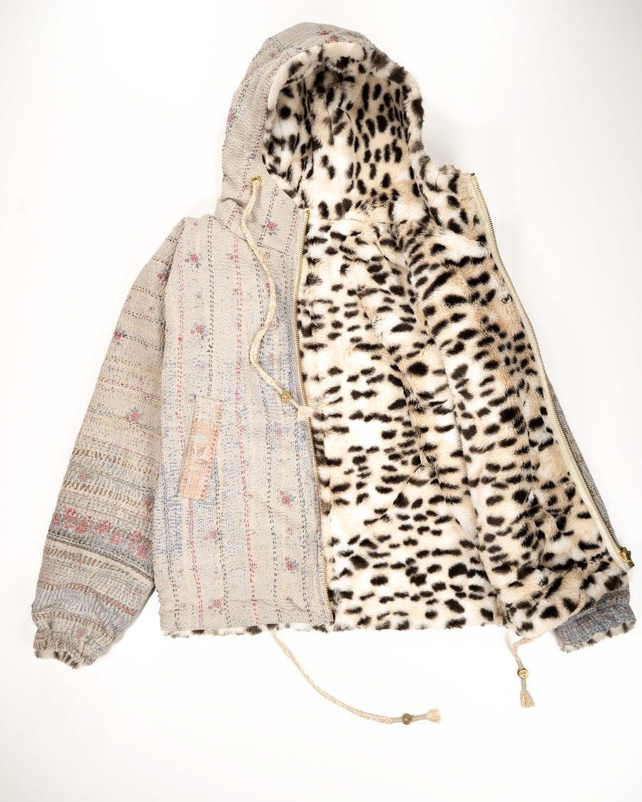 L’ÎLE BLEUE - MANTEAU HOODIE