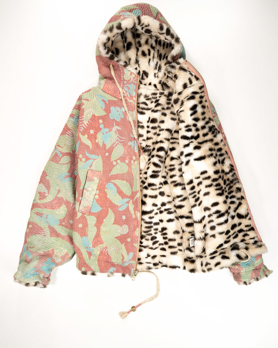 L’ÎLE BLEUE - MANTEAU HOODIE