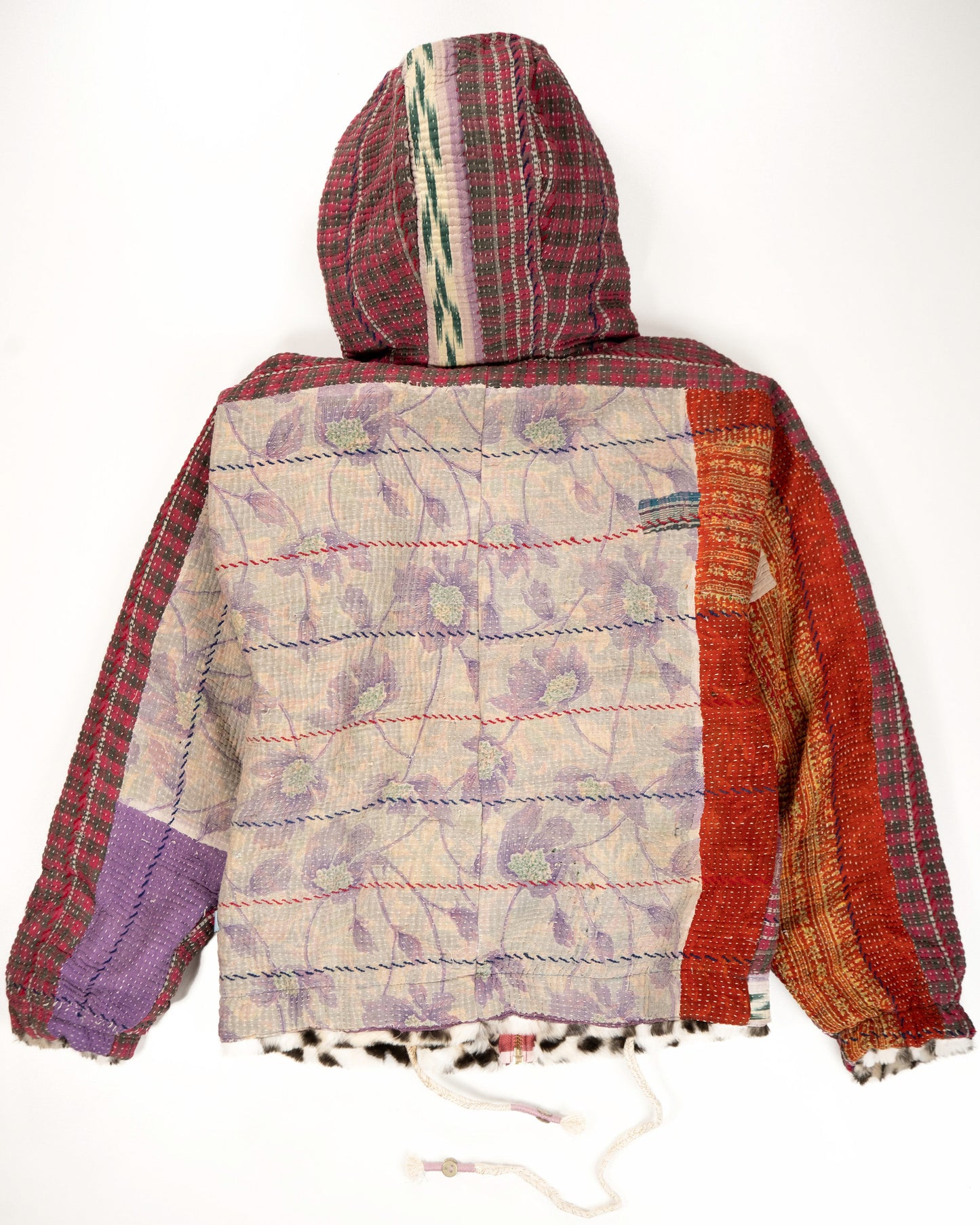 L’ÎLE BLEUE - HOODY FOURRÉ LÉOPARD GALICHA COULEUR 2