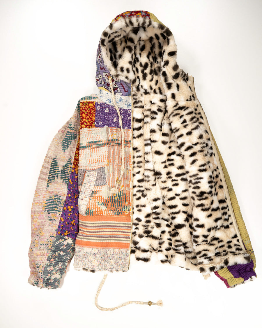 L’ÎLE BLEUE - MANTEAU HOODIE