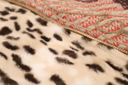 THE BLUE ISLAND - SUZANI LEOPARD SLEEVELESS HOODIE COLOR 1