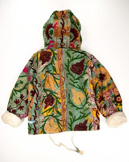 L’ÎLE BLEUE - HOODY FOURRÉ NATURE SUZANI COULEUR 3