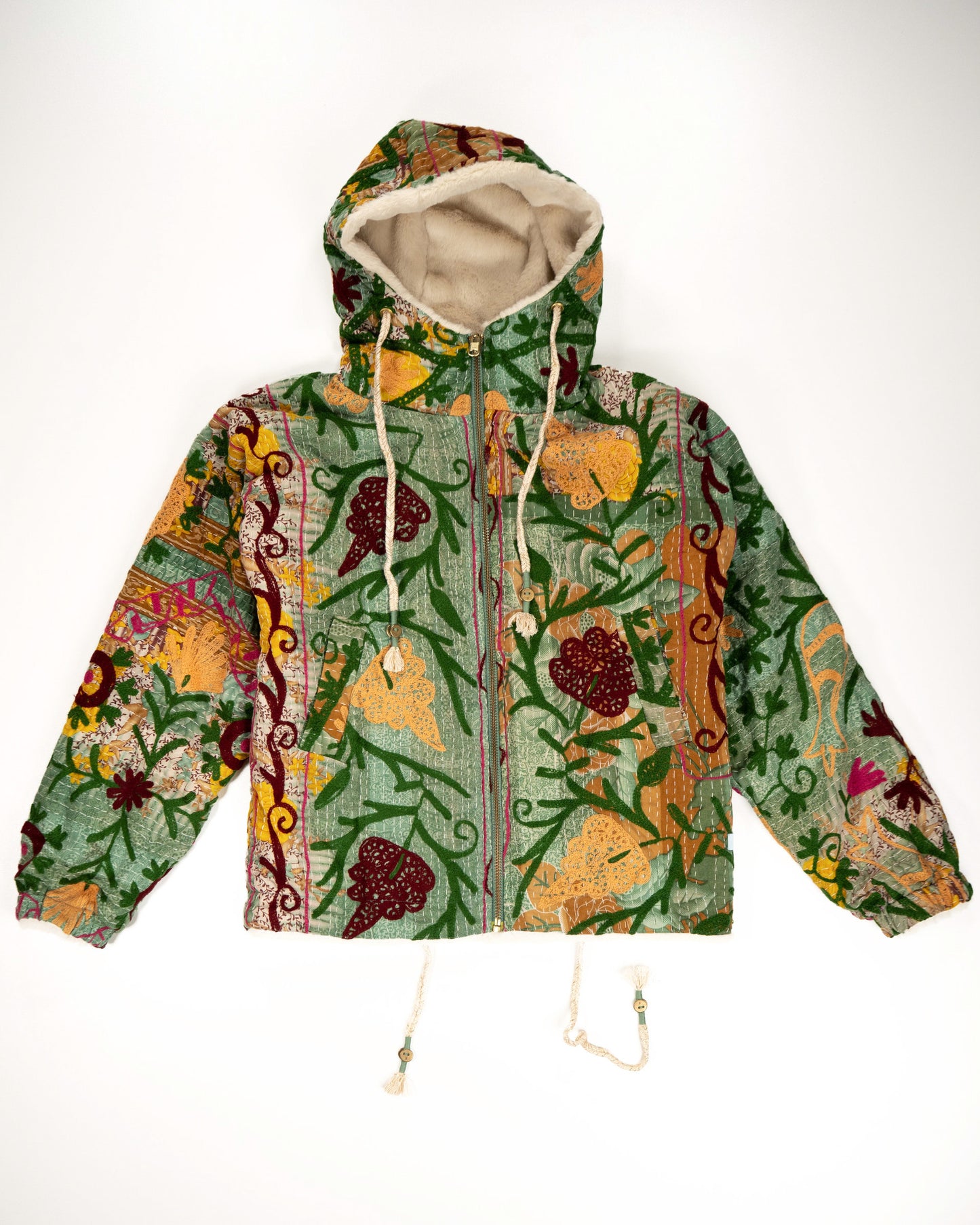 L’ÎLE BLEUE - HOODY FOURRÉ NATURE SUZANI COULEUR 3