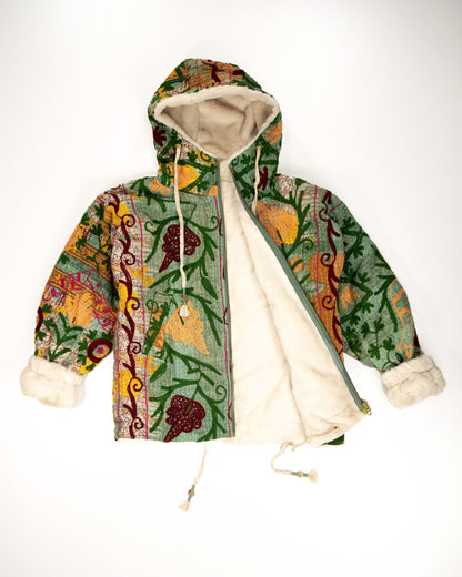 L’ÎLE BLEUE - HOODY FOURRÉ NATURE SUZANI COULEUR 3