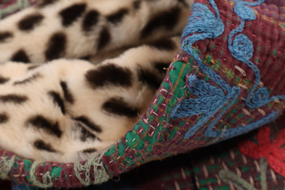 L’ÎLE BLEUE - MANTEAU HOODY SUZANI PIÈCE UNIQUE COULEUR 3