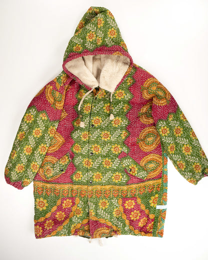 L'ÎLE BLEUE - MANTEAU FOURRÉ NATURE SUZANI COULEUR 1