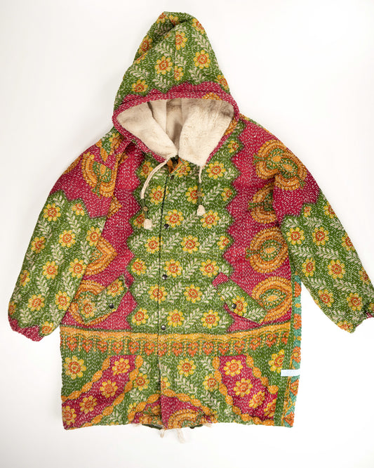 L'ÎLE BLEUE - MANTEAU FOURRÉ NATURE SUZANI COULEUR 1