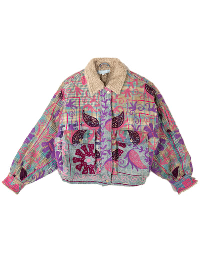 L'ÎLE BLEUE - BLOUSON JIM FOURRÉ SUZANI COULEUR 7