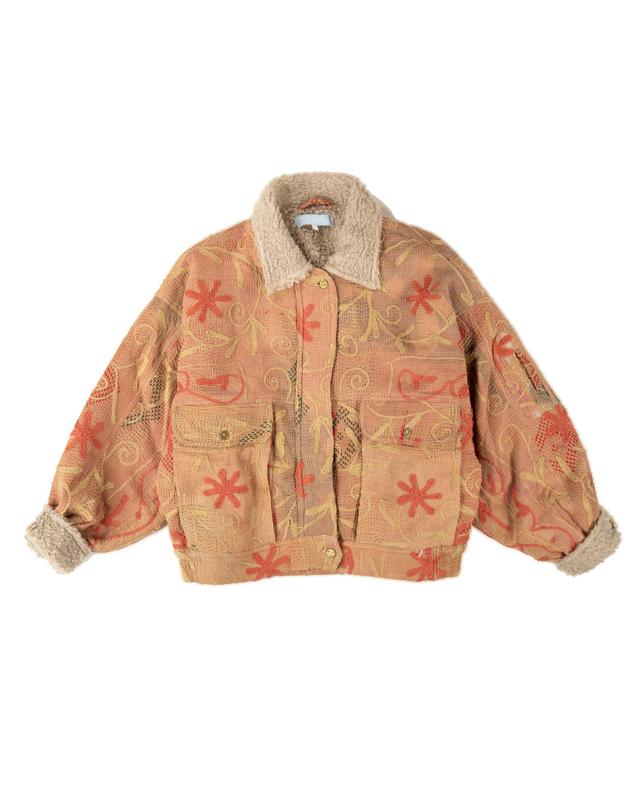 THE BLUE ISLAND - JIM FUR-LINED JACKET - SUZANI