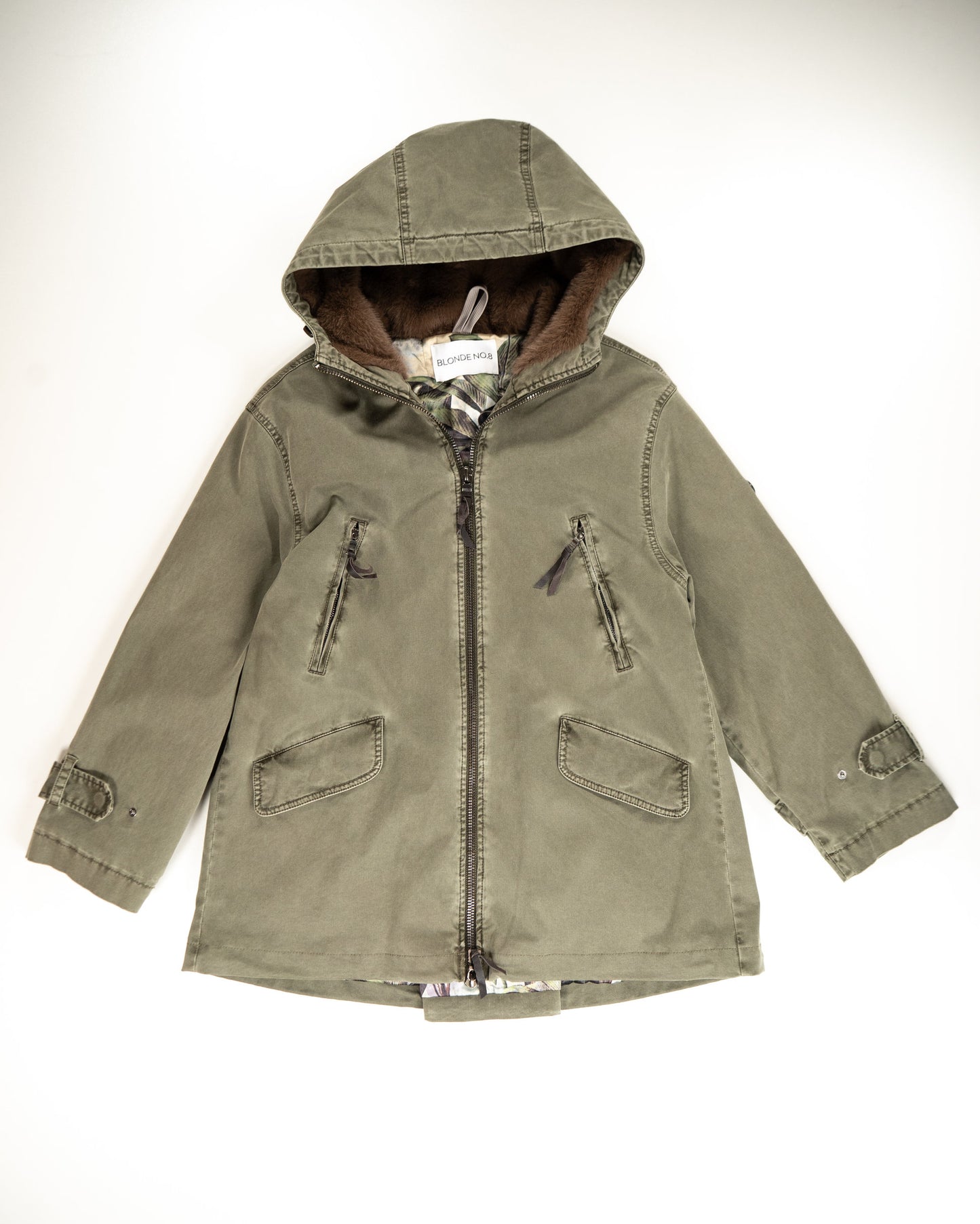 BLONDE N°8 - PARKA KAKI CAROL