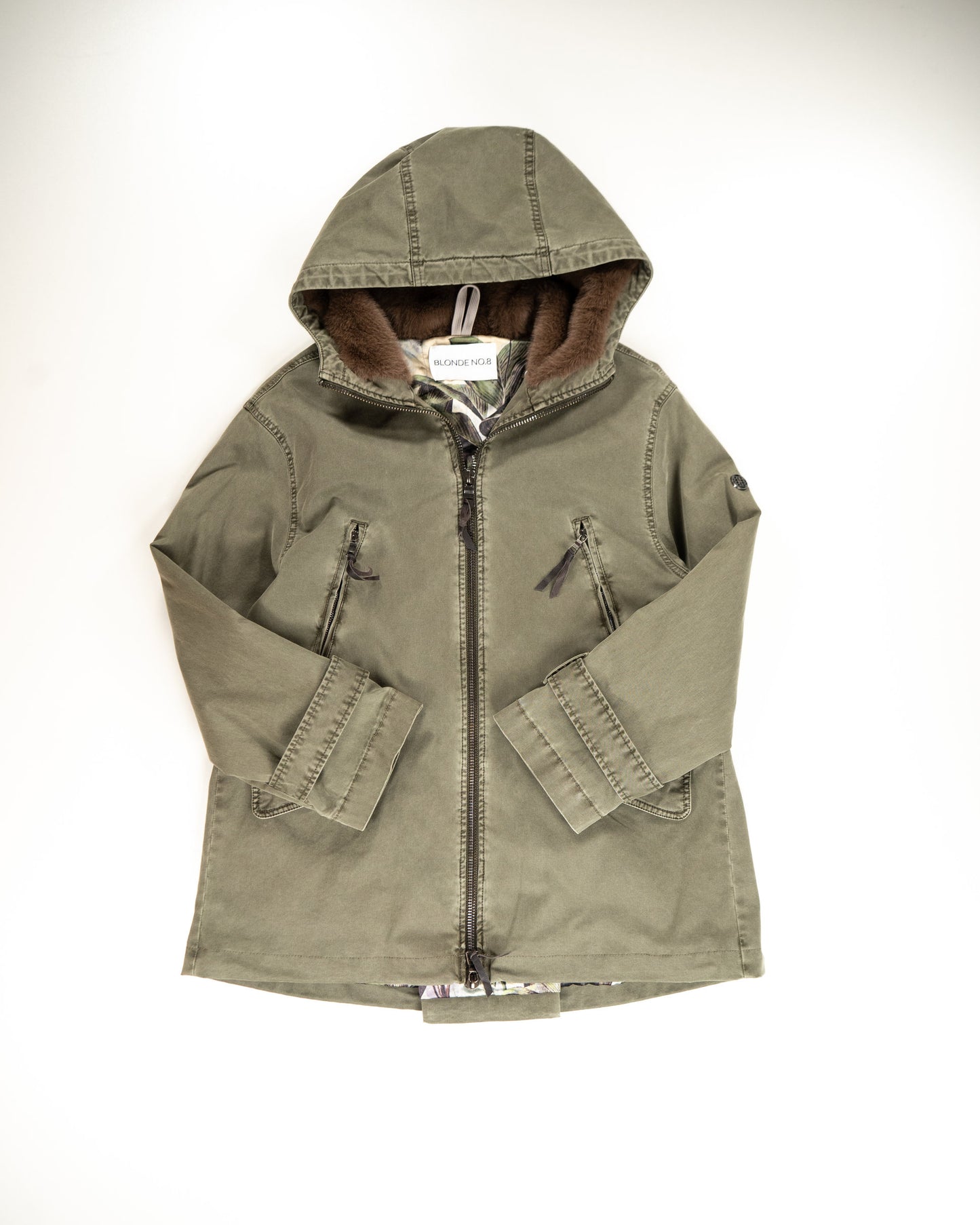 BLONDE N°8 - PARKA KAKI CAROL