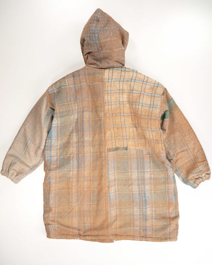 THE BLUE ISLAND - LEOPARD FUR-LINED COAT COLOR 6