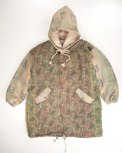 THE BLUE ISLAND - NATURAL FUR-LINED COAT COLOR 2