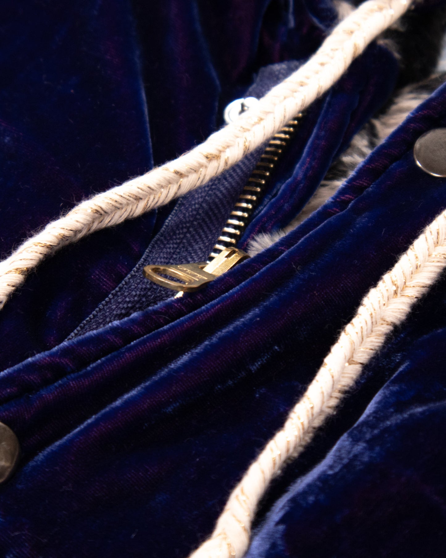 L'ÎLE BLEUE - MANTEAU MEENU FOURRÉ LEOPARD EN VELOURS 11